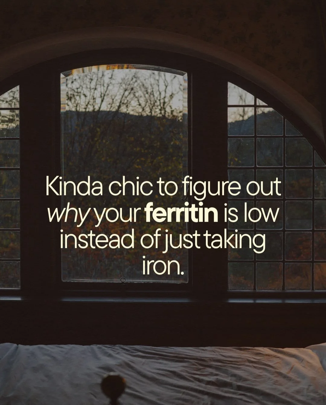 Maybe &ldquo;kinda chic&rdquo; isn&rsquo;t about aesthetics at all.

Maybe it&rsquo;s&hellip;

&bull; asking better questions.
&bull; understanding your body.
&bull; building strong foundations.
&bull; thinking critically.
&bull; advocating for yours