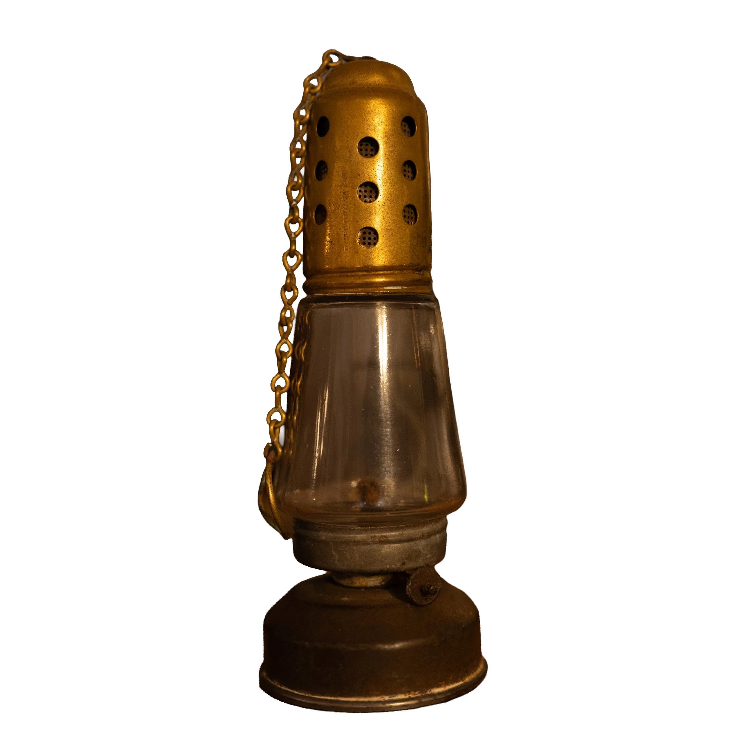 Hurricane Lantern Company Brass Ice Skater’s Lamp – Late 19th Century Antique