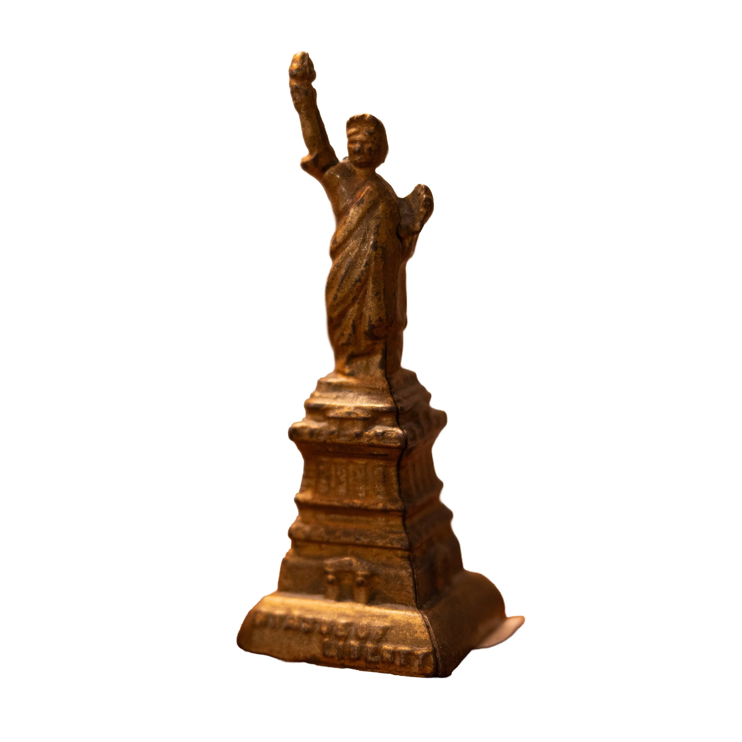 Statue of Liberty Gilded Cast Iron