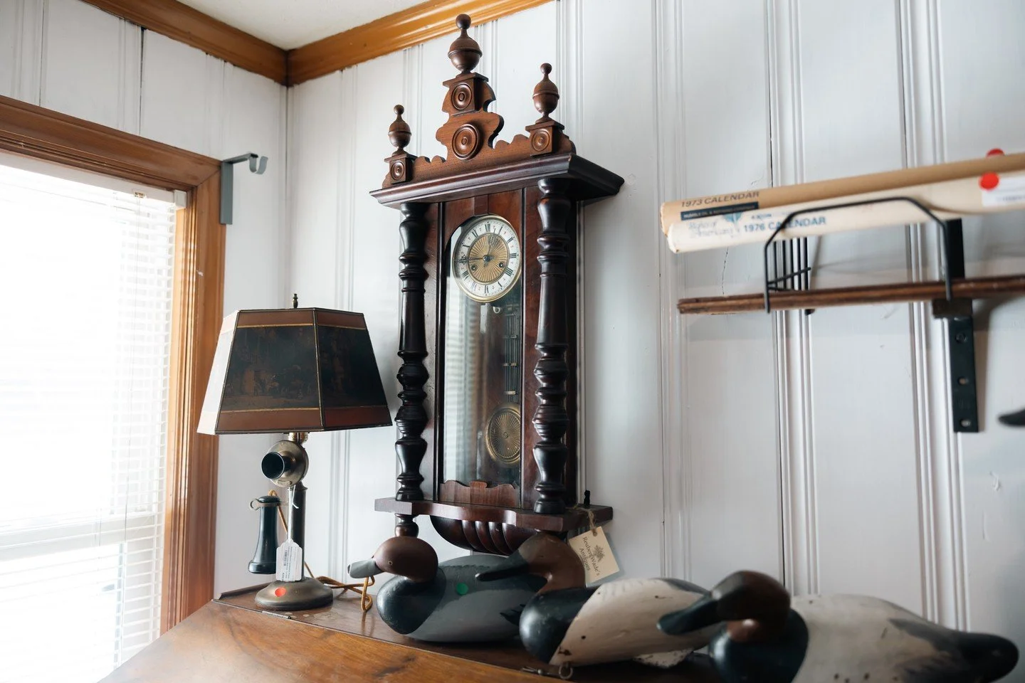 Antique German Regulator wall clock, late 1800s &mdash; elegant craftsmanship and timeless precision.⁠
⁠
A beautiful statement piece for any wall or collection.⁠
⁠
$425