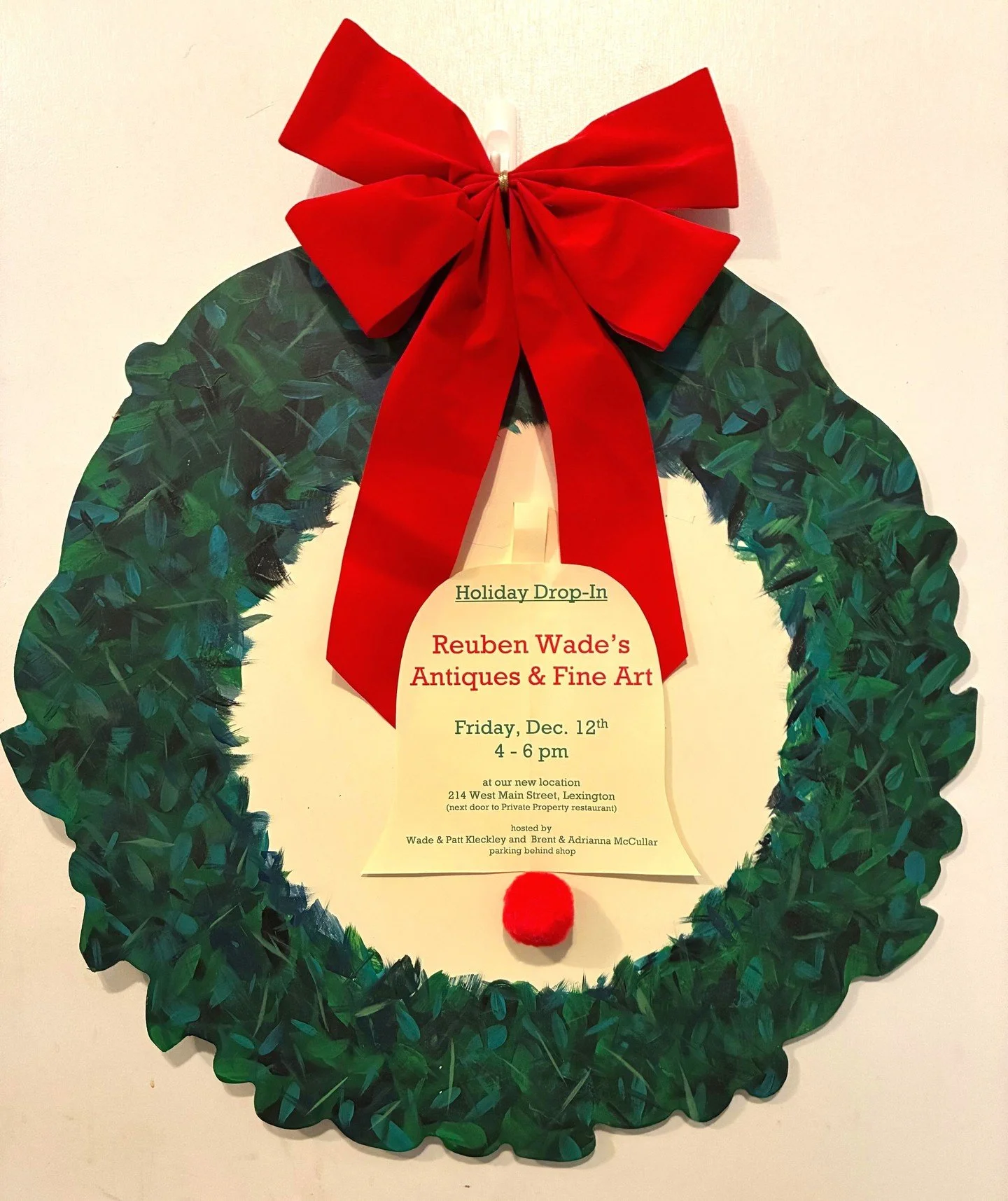 Save the Date!🎄⁠
⁠
Kick off the season with our holiday drop-in this Friday from 4&ndash;6 PM. We hope to see you there!