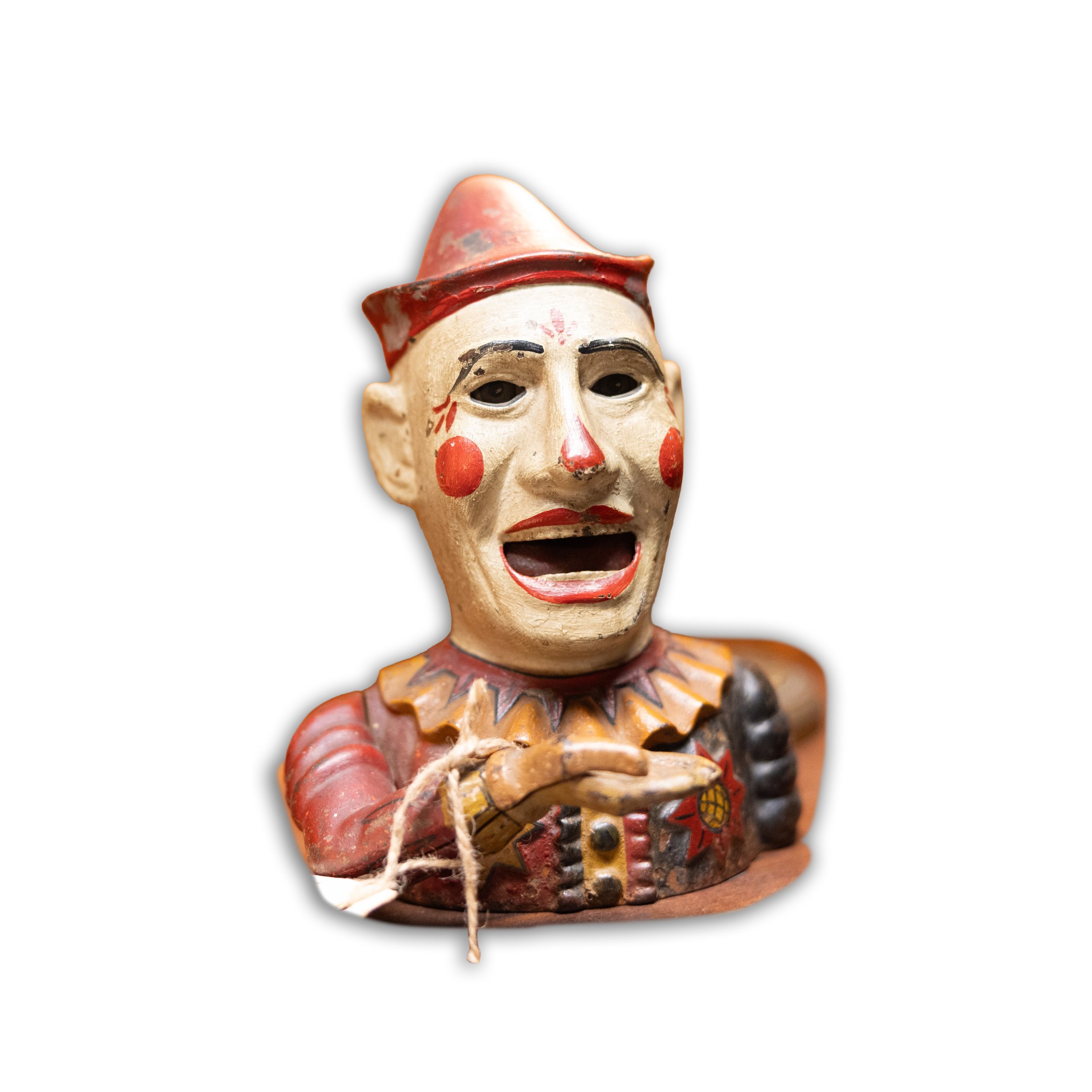 Humpty Dumpty Cast Iron Mechanical Bank