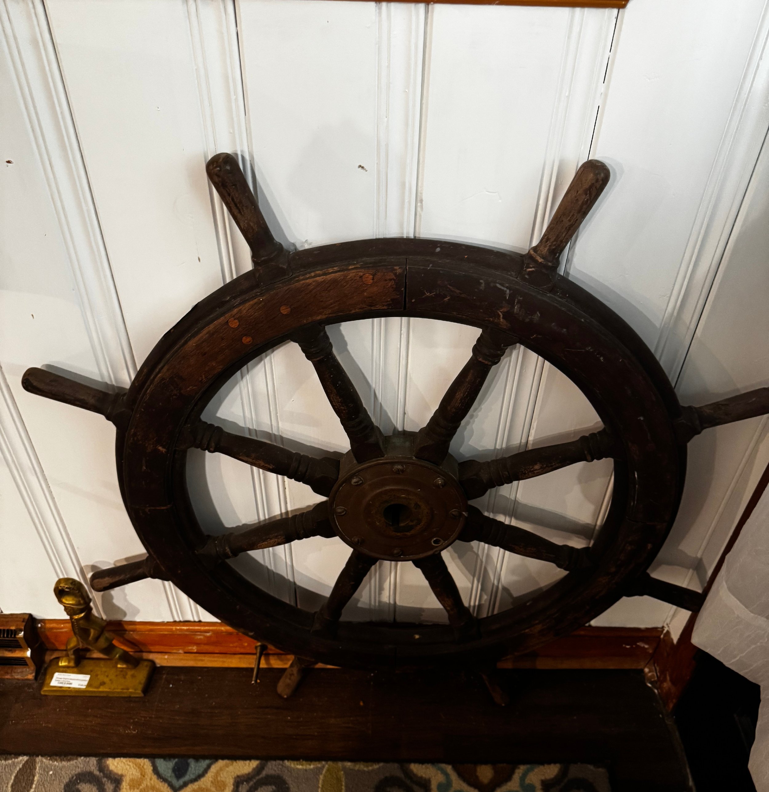 !9th Century American Ship's Wheel
