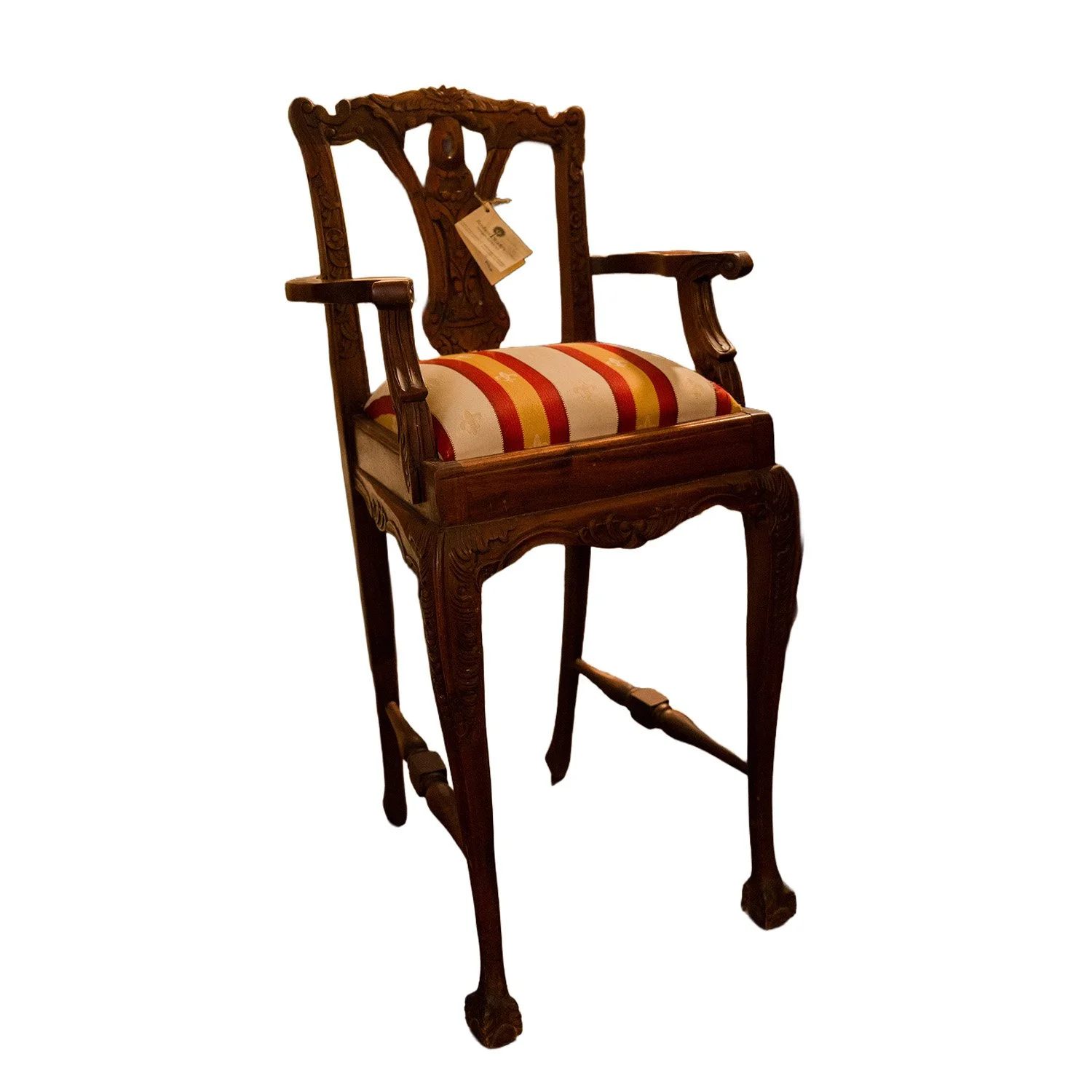 Georgian Style Chippendale Child’s High Chair