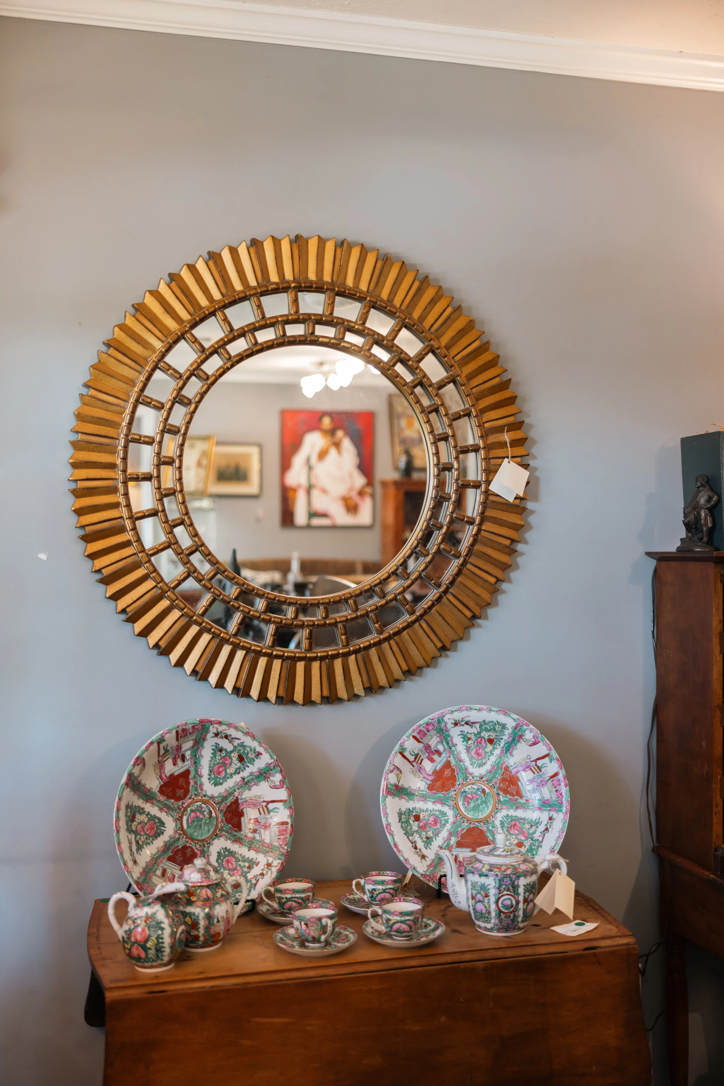 Mid Century Modern Sunburst Mirror