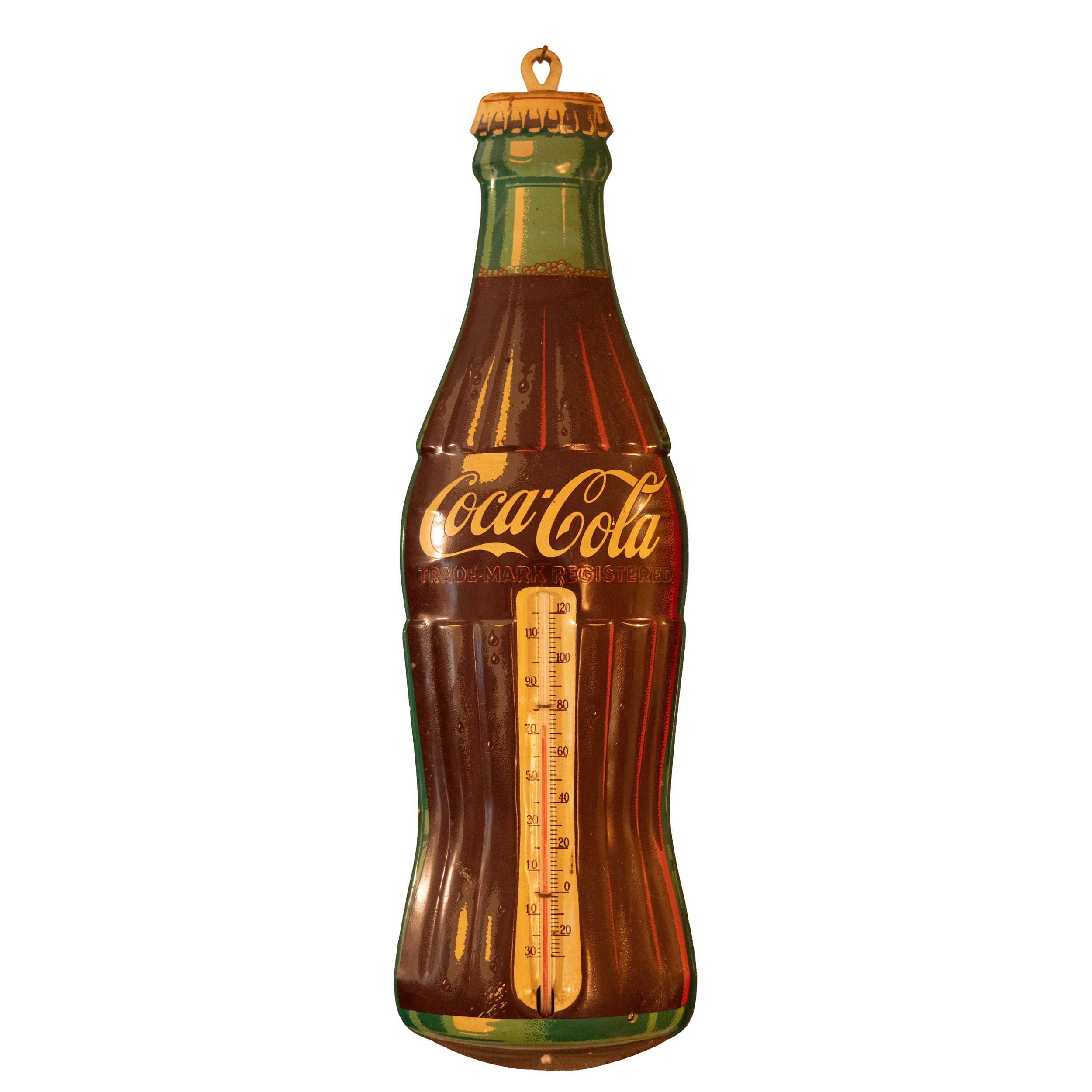Coca-Cola Advertising Thermometer by Robertson 1950