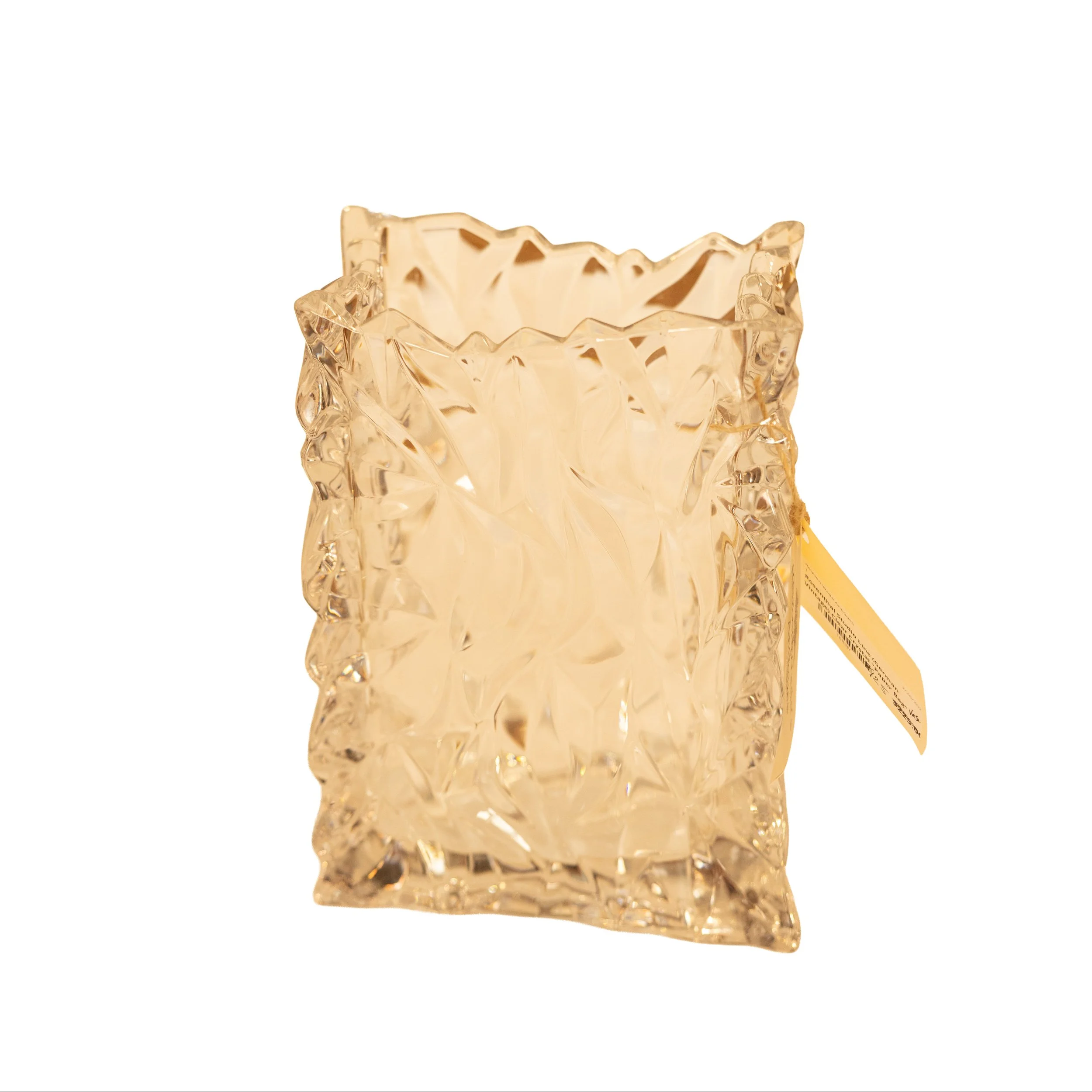 Rosenthal Studio Line (German Vintage) Clear Crystal "Paper Bag" Design (SOLD)