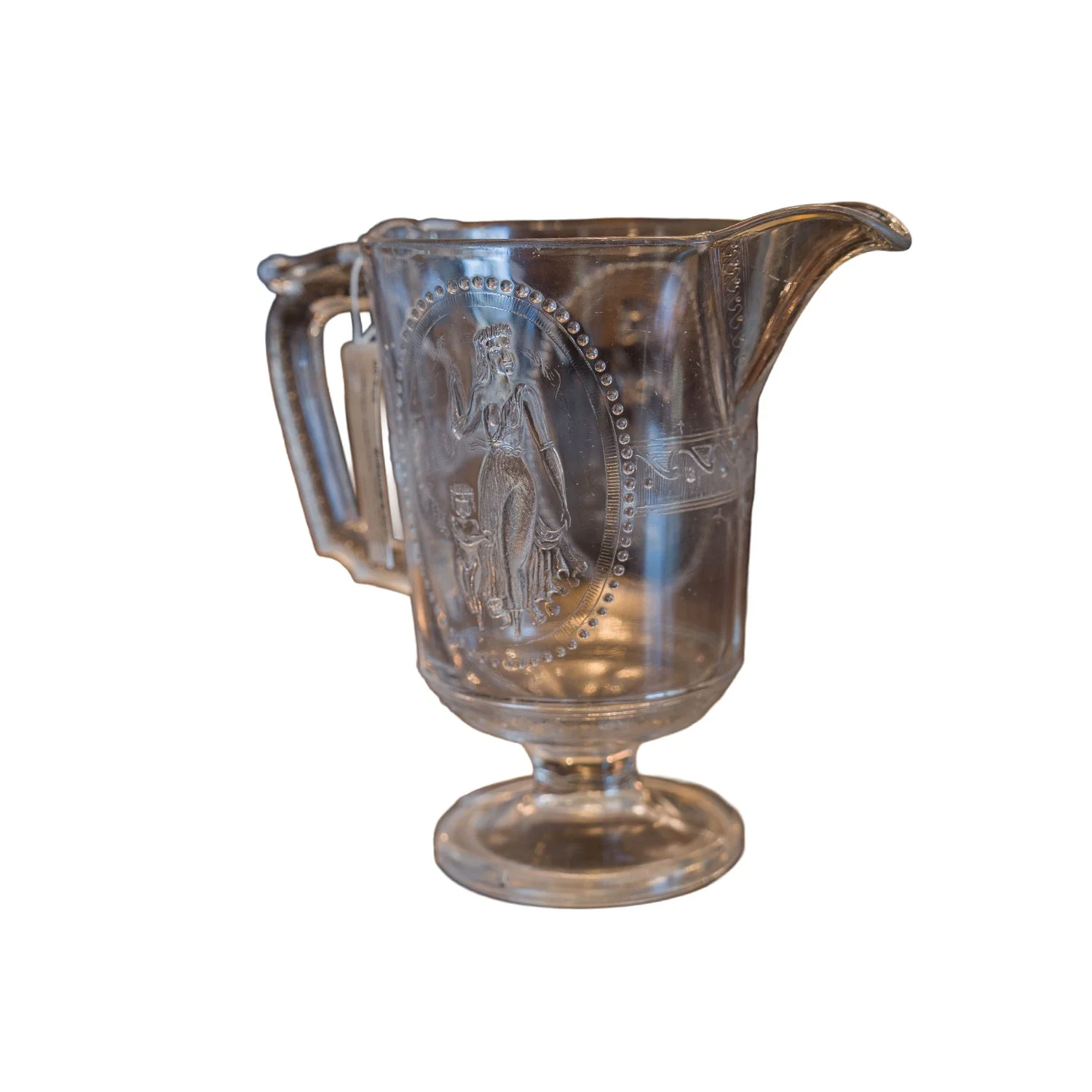 Cupid and Venus Milk / Water Pitcher – Circa 1870s–1880s