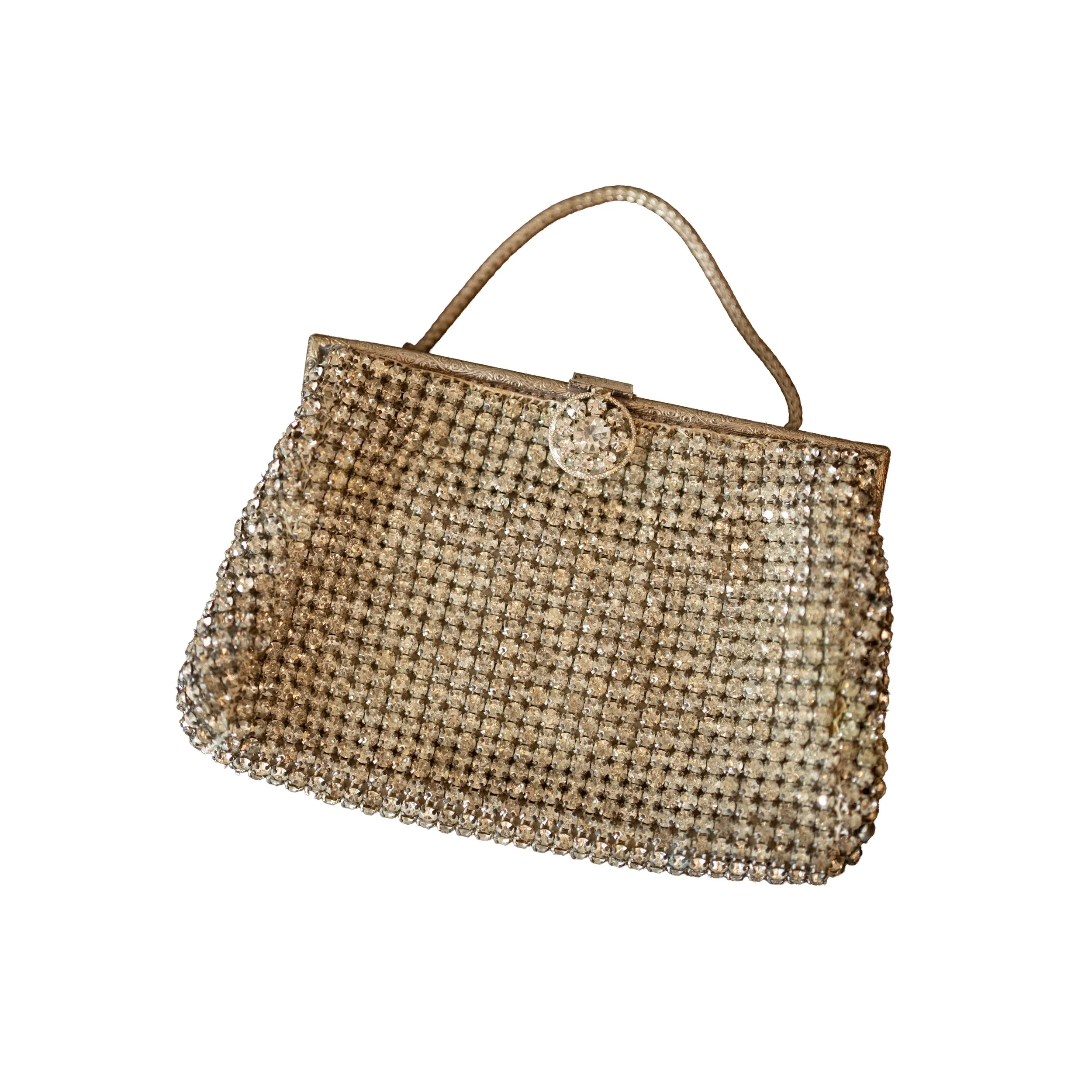 Mid-Century Fairbank & Lang Rhinestone Evening Bag – Original Box