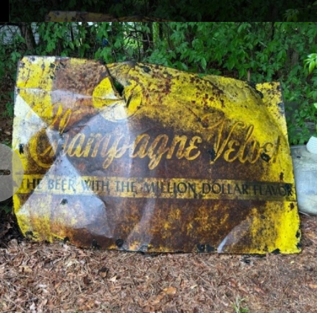 Champagne Velvet Beer Vintage Advertising