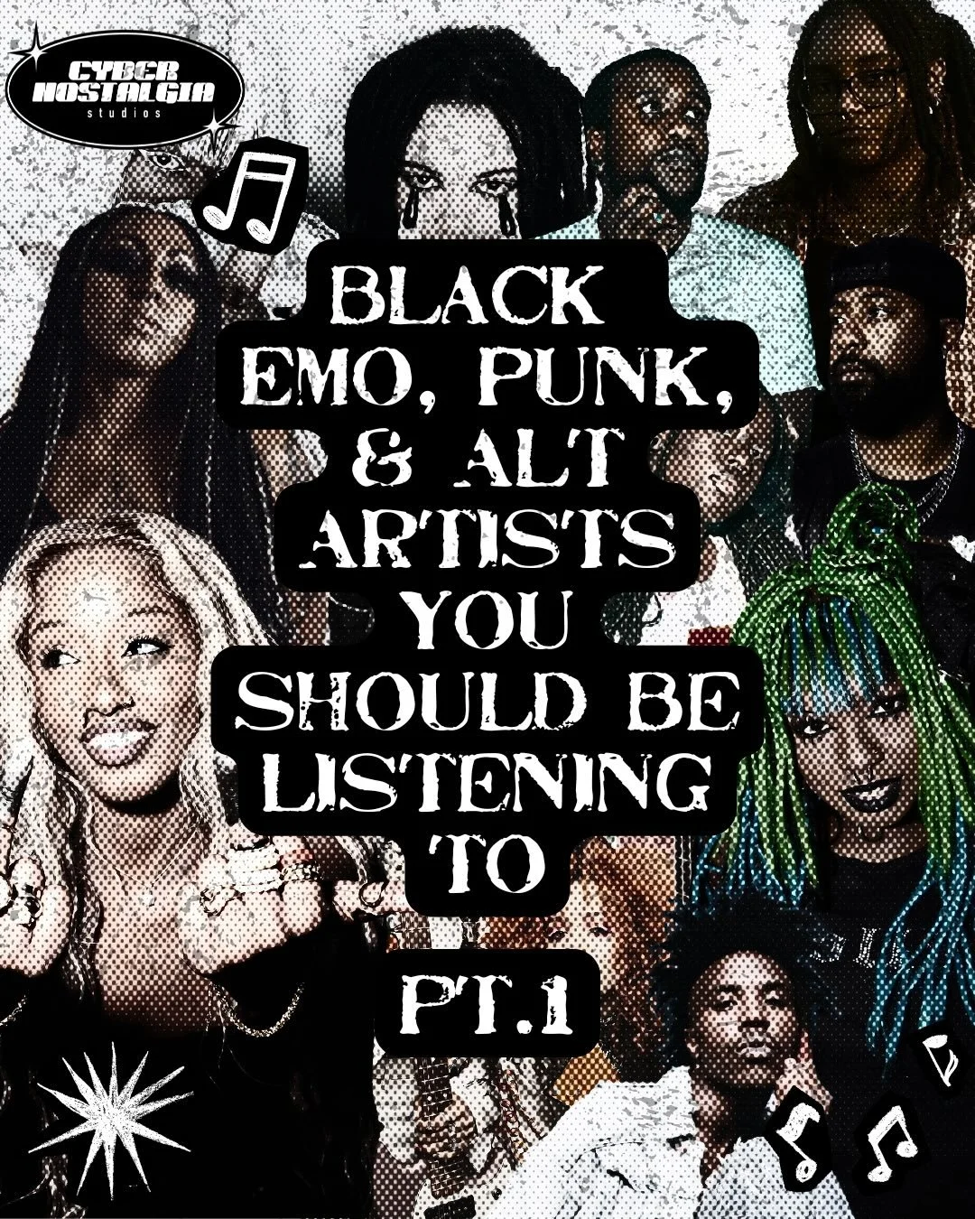 In honor of Black History Month and the release of Issue 02 of our &ldquo;Emo, Punk, &amp; Alt but BIPOC&rdquo; zine, I wanted to share some of the Black artists featured in the zine series that you should be paying attention to. These are artists I&
