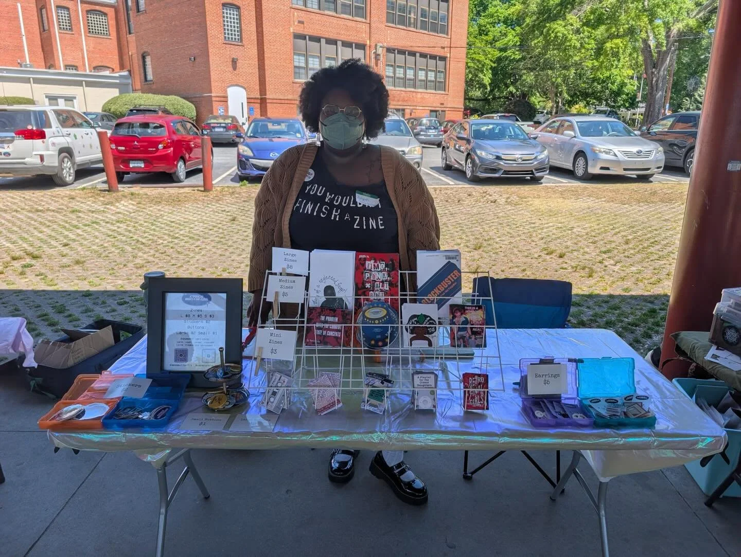 Chboro Zine Fest Round 02! Had a fantastic time tabling this year-met and supported some incredible creatives, traded and received some amazing zines, and overall had an unforgettable experience. Can&rsquo;t wait to do this again ✨💫💖
&mdash; Aalyia