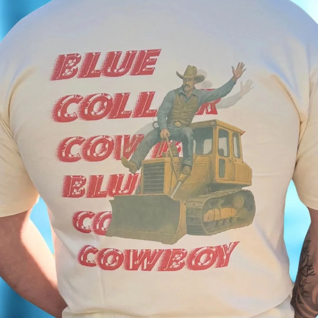 COWBOY FITTED TEE
