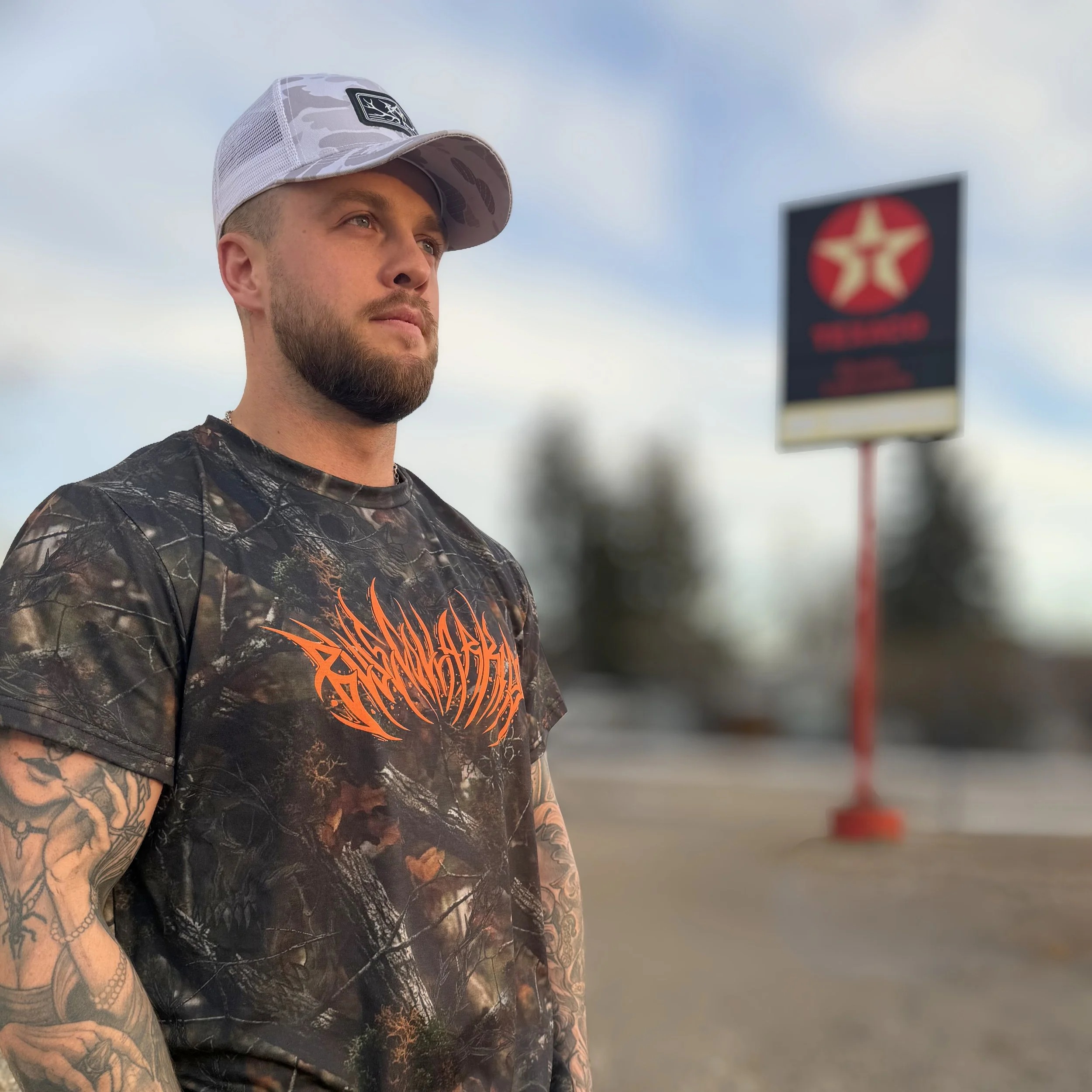 Blue Collar Camo Tee