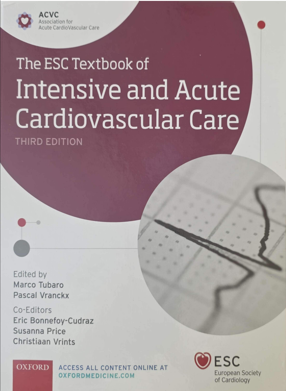 The ESC Textbook of Cardiovascular Medicine (3 edn)