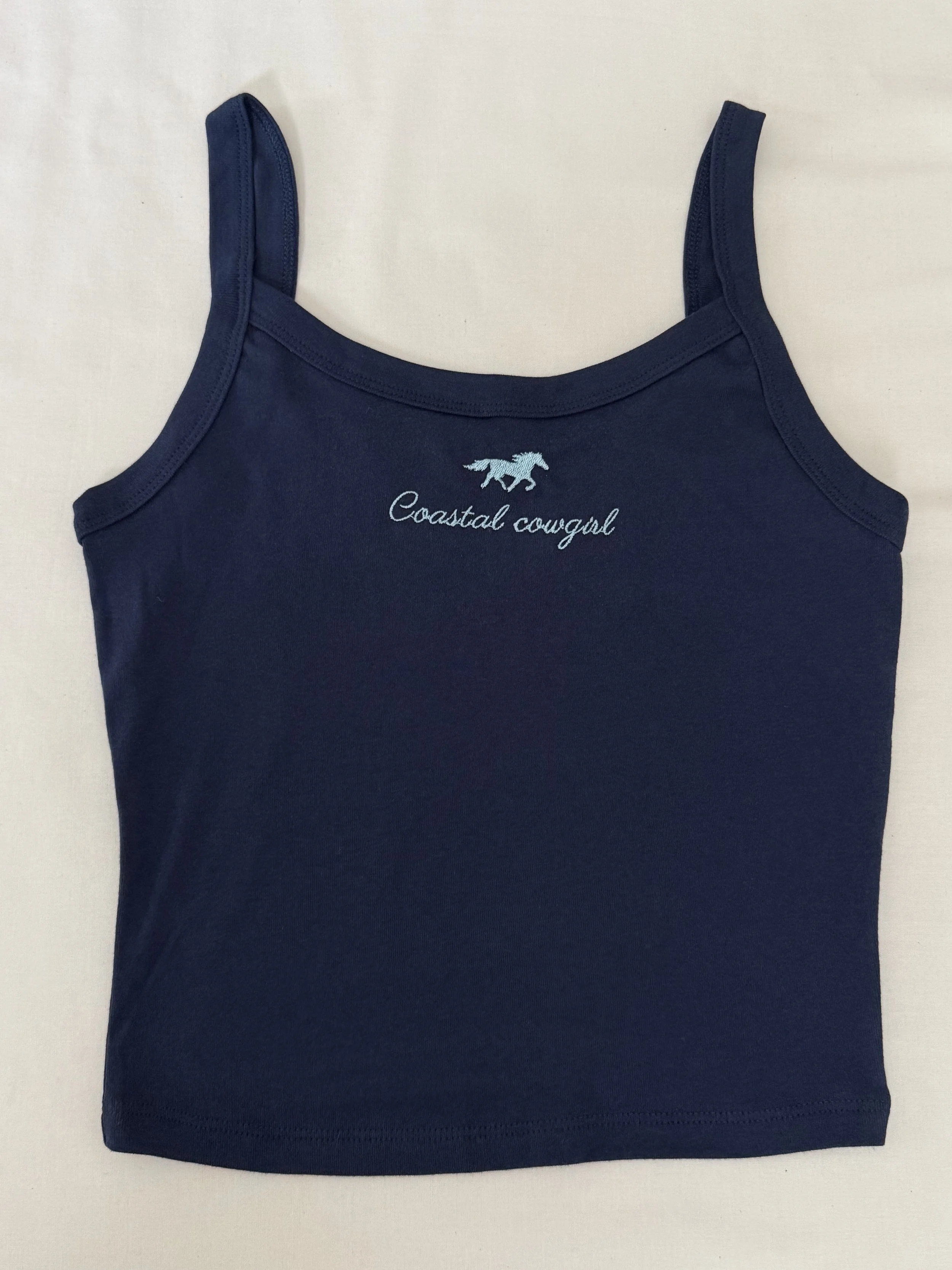 Coastal Cowgirl Cropped Tank