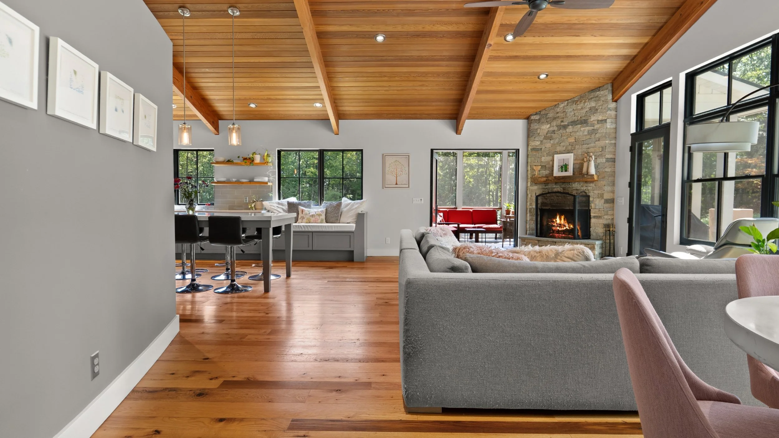 Great Room, Fireplace