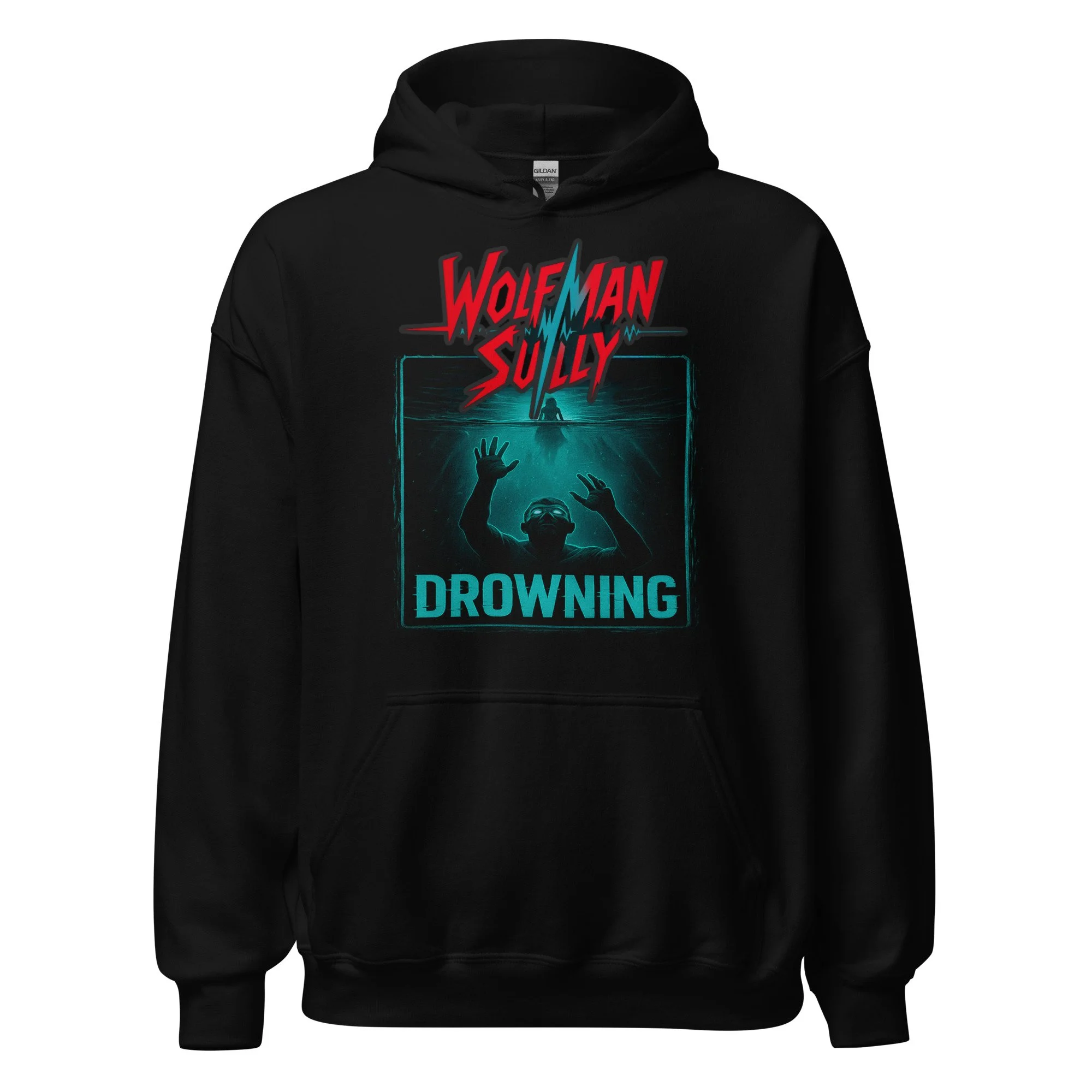 WolfMan Sully - Drowning Hoodie