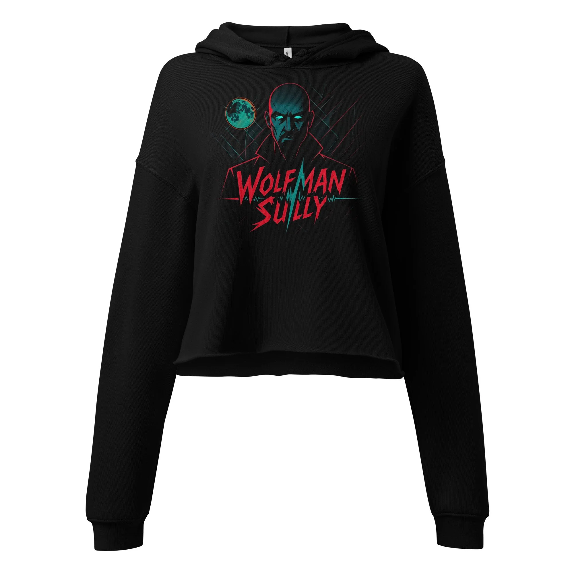 WolfMan Sully - I Lost Control Crop Hoodie