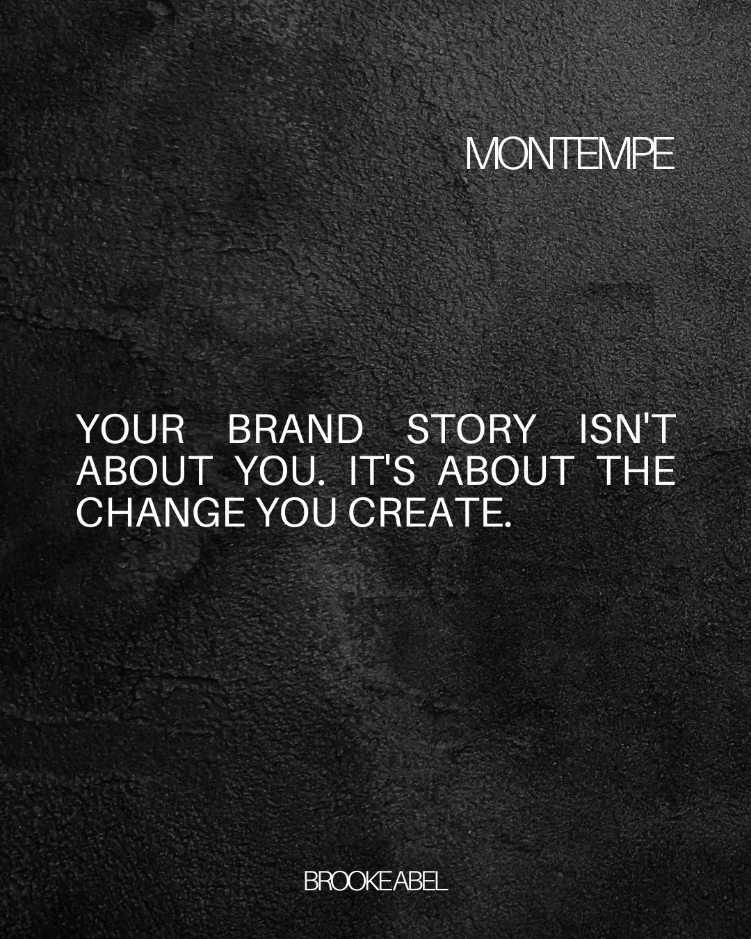 Sharing your journey can build connection, but your brand story should focus on the change you facilitate for your community.

People connect with brands that understand their situation and offer a clear path to where they desire to be.

Effective br