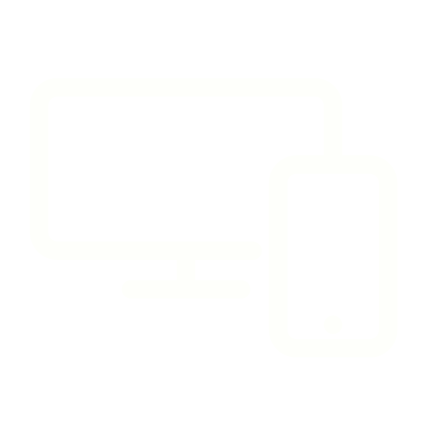 Ikon av en dataskjerm og en smarttelefon