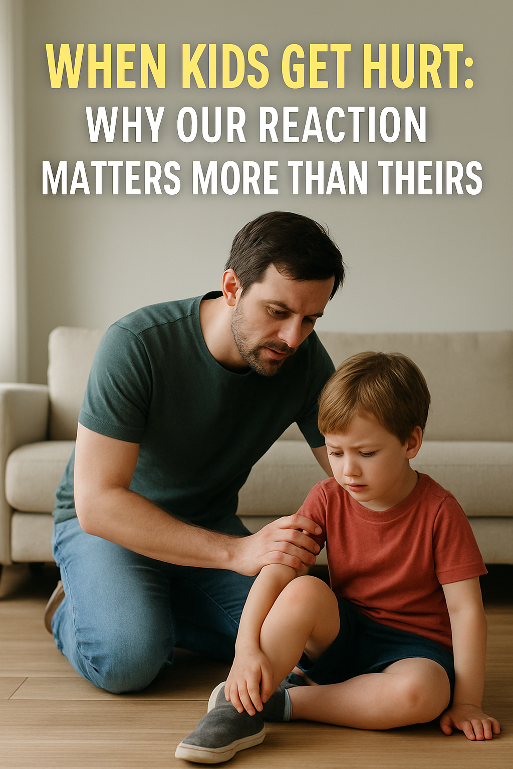 When Kids Get Hurt: Why Our Reaction Matters More Than Theirs