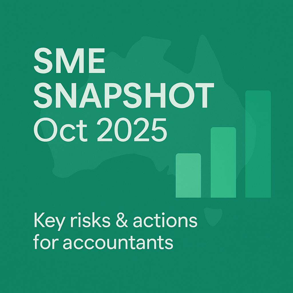 What the October 2025 SME Report Means for Your Clients (and Your Practice)