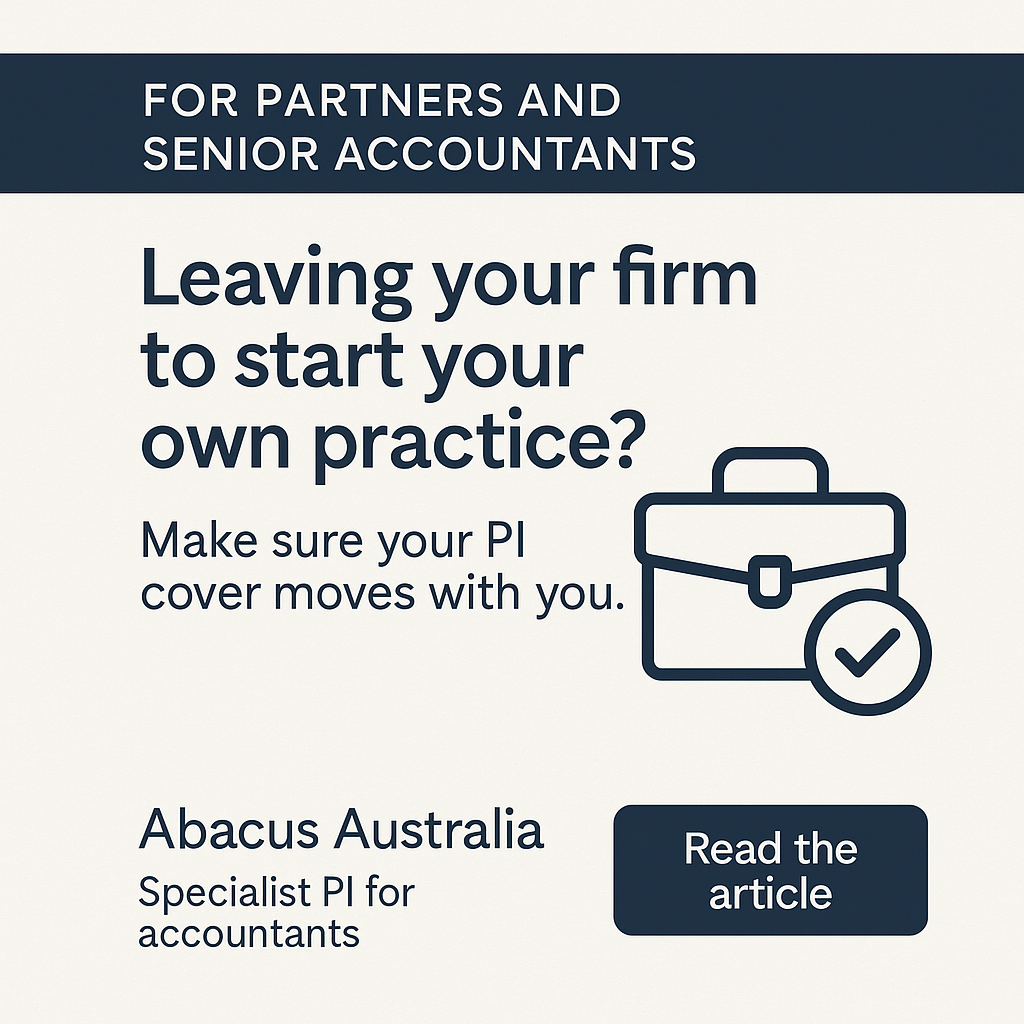 Leaving a Firm / Starting Your Own