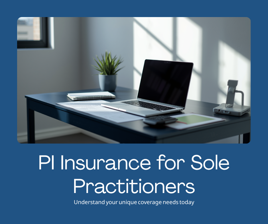 PI Insurance for Sole Practitioner Accountants: What’s Different?