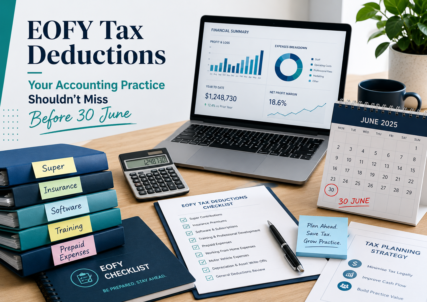 EOFY Tax Deductions Your Accounting Practice Shouldn’t Miss Before 30 June