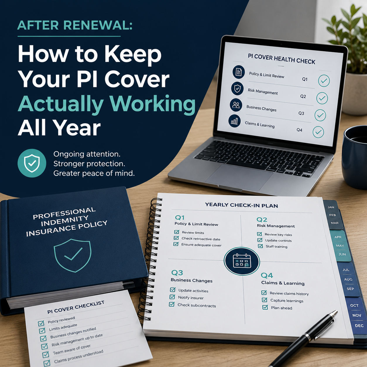 After Renewal: How to Keep Your PI Cover Actually Working All Year