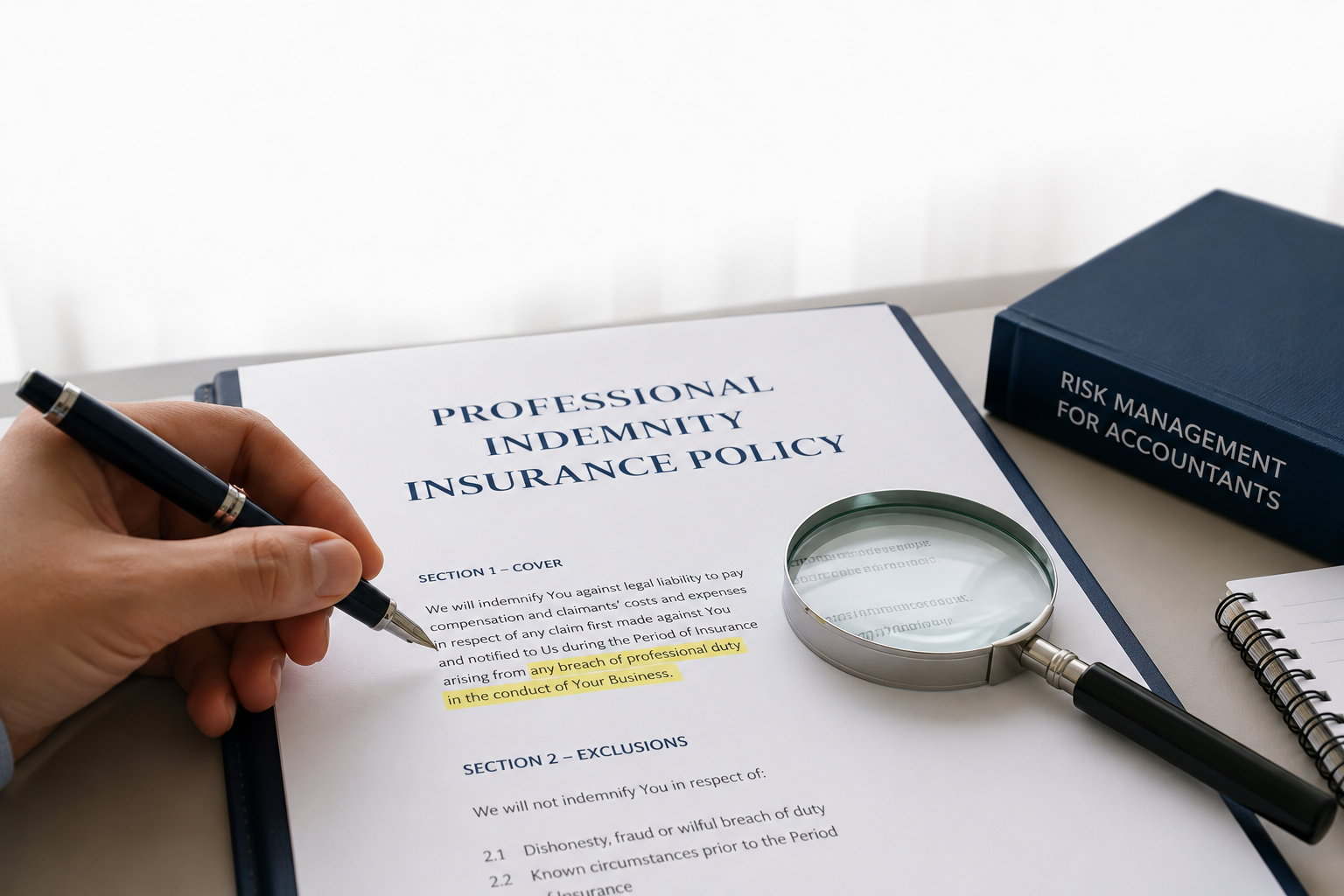 What Does PI Insurance Actually Cover? A Plain-English Guide for Accountants