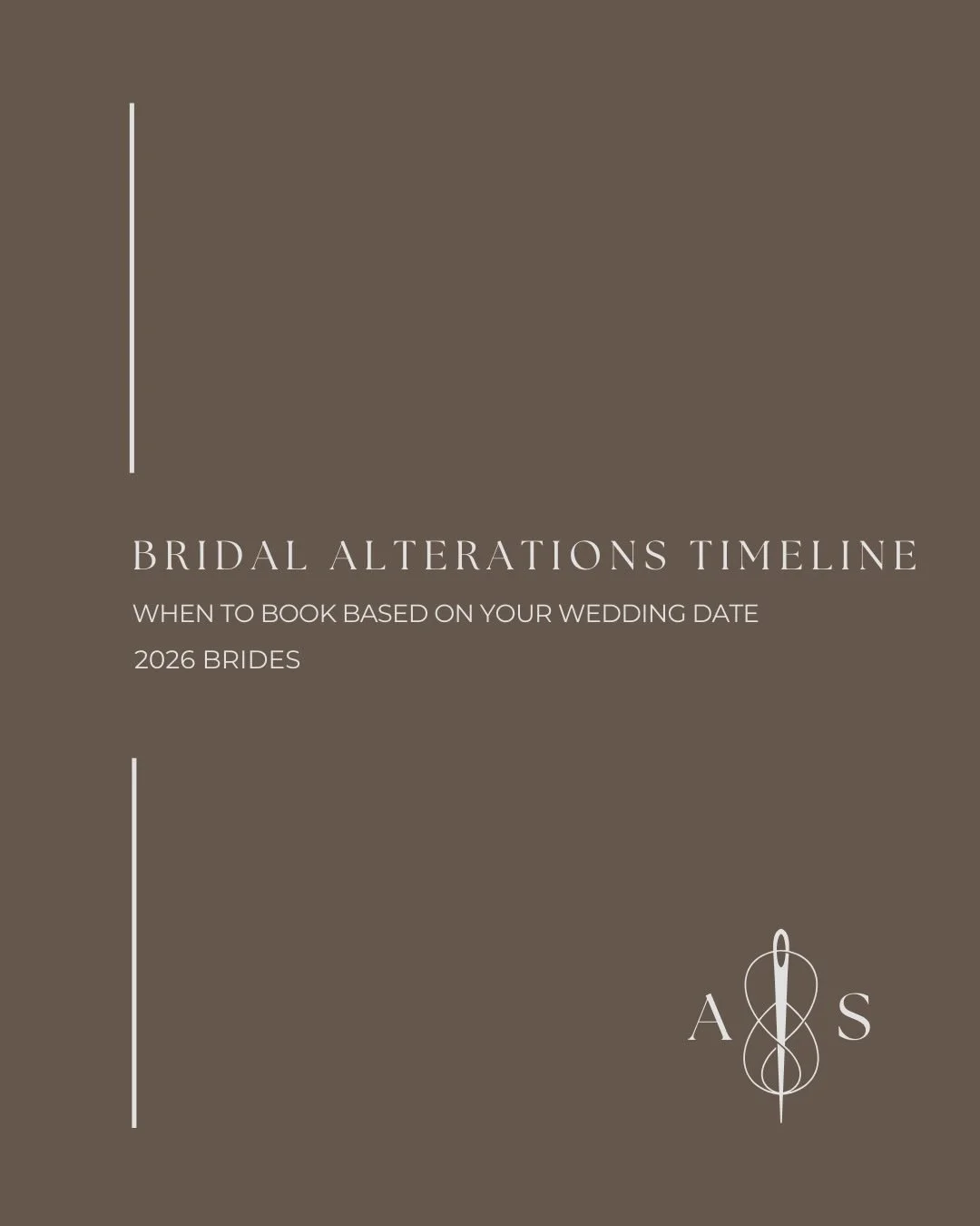 True elegance is never rushed.

A wedding gown of distinction deserves time for thoughtful, precise alterations&mdash;each fitting bringing the silhouette closer to perfection. The difference is not only in how it looks, but in how it feels when you 