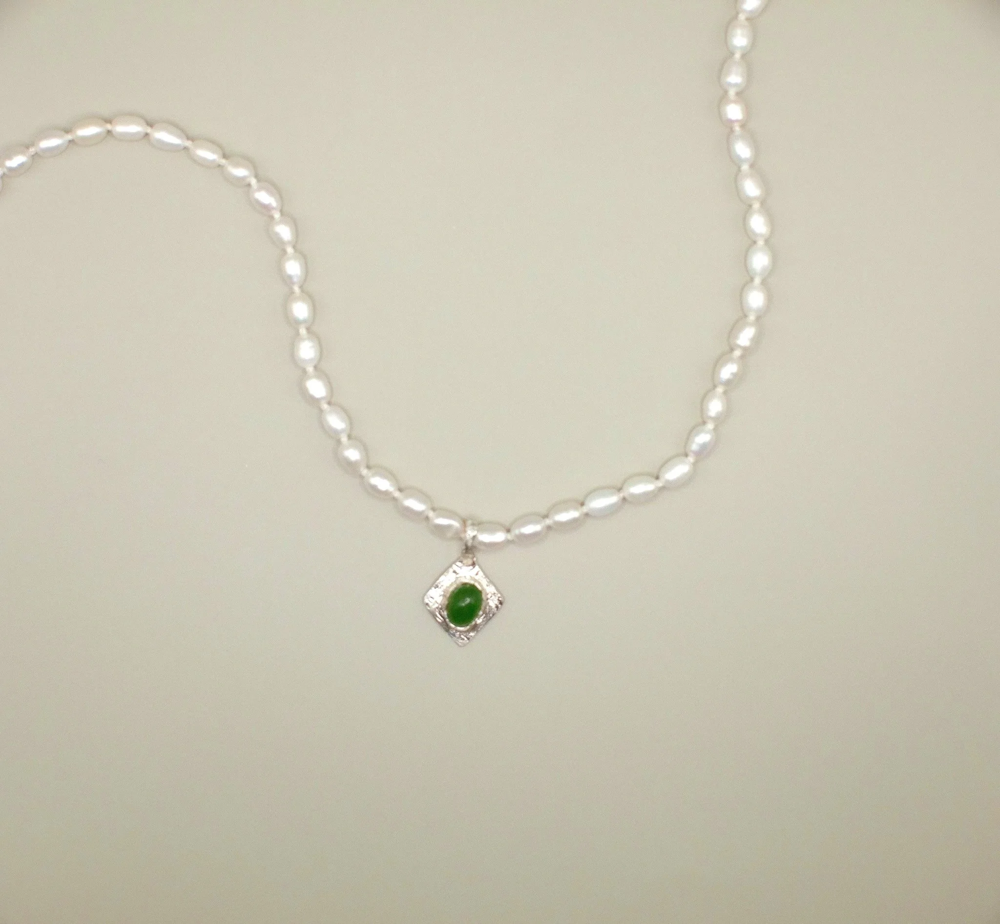 Jade & Pearl Necklace