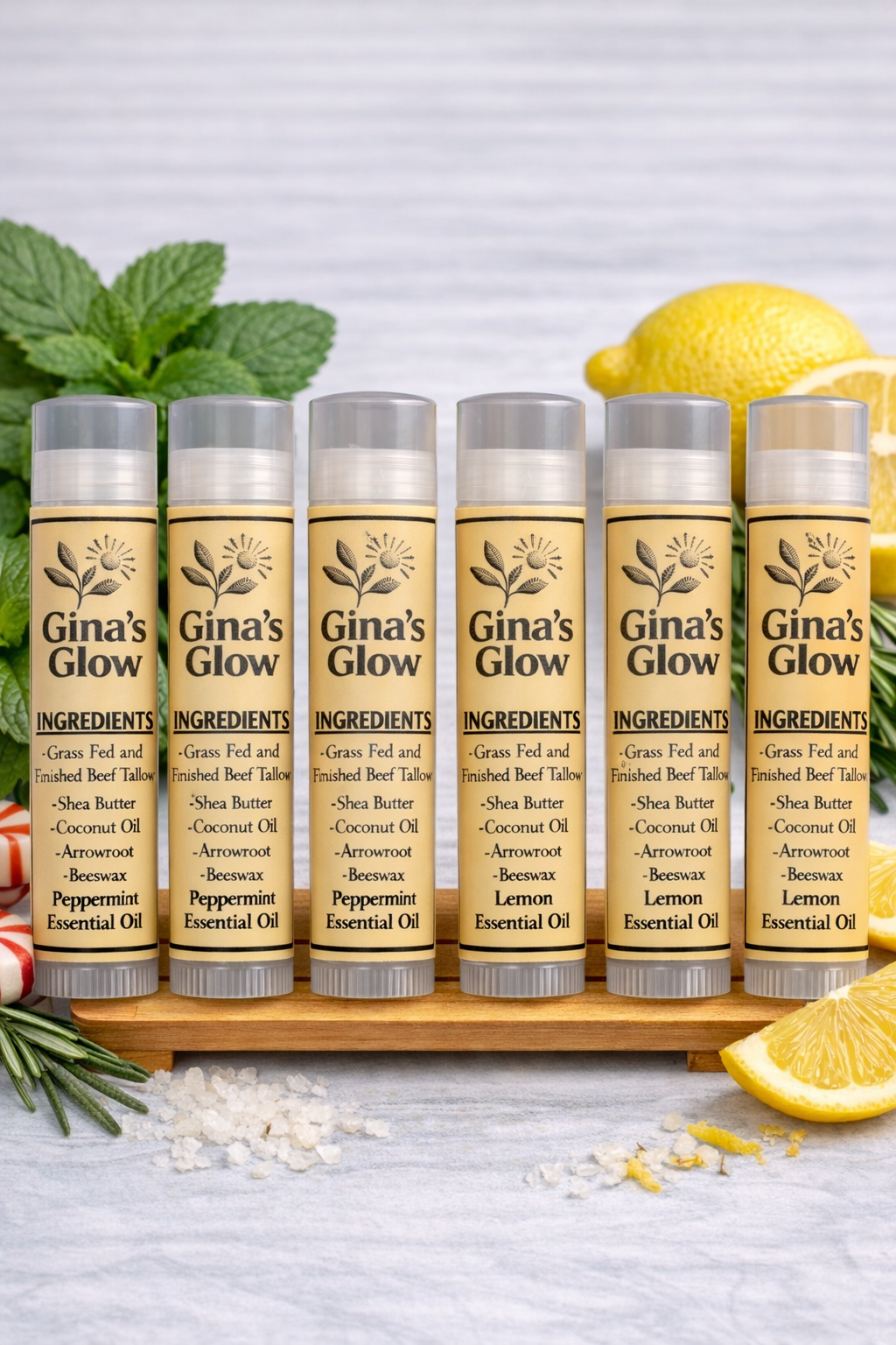 Gina's Glow Tallow Lip Balm