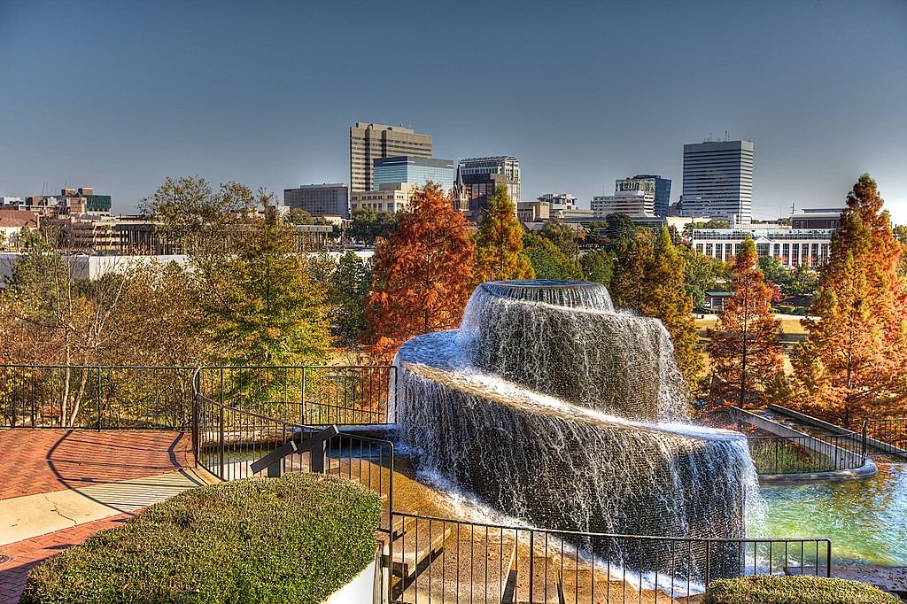 Newly renovated Finlay Park, about 10 minutes from Jonathan Pritchard Counseling LLC, male therapist in Columbia SC
