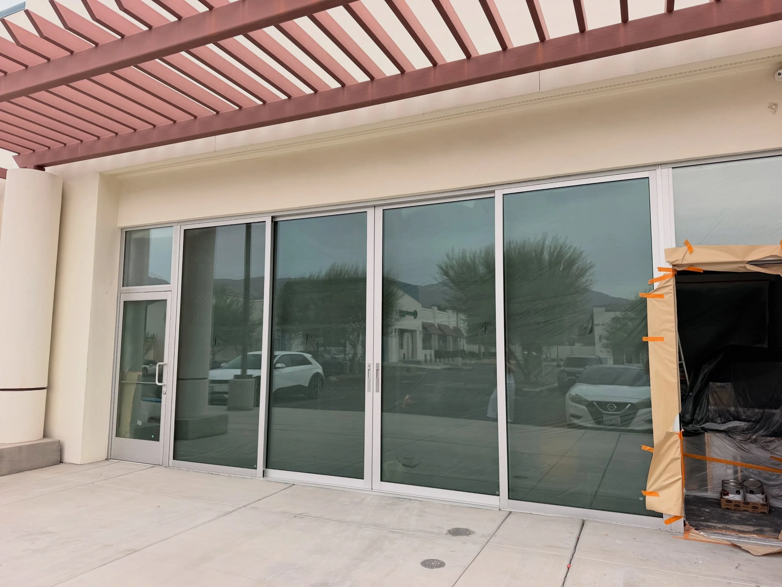 Hey everyone, Roby from Cars &amp; Coffee House here!

Just wanted to give everyone a quick update on where we&rsquo;re at. Flooring, framing, mudding, cabinets, and the sliding door are all done, and the space is finally starting to come together.

