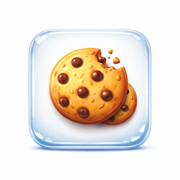 Foto de botón correspondiente a cookies del sistema.