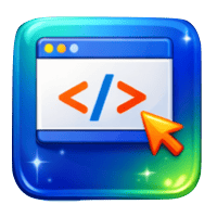 ícono de desarrollo de software
