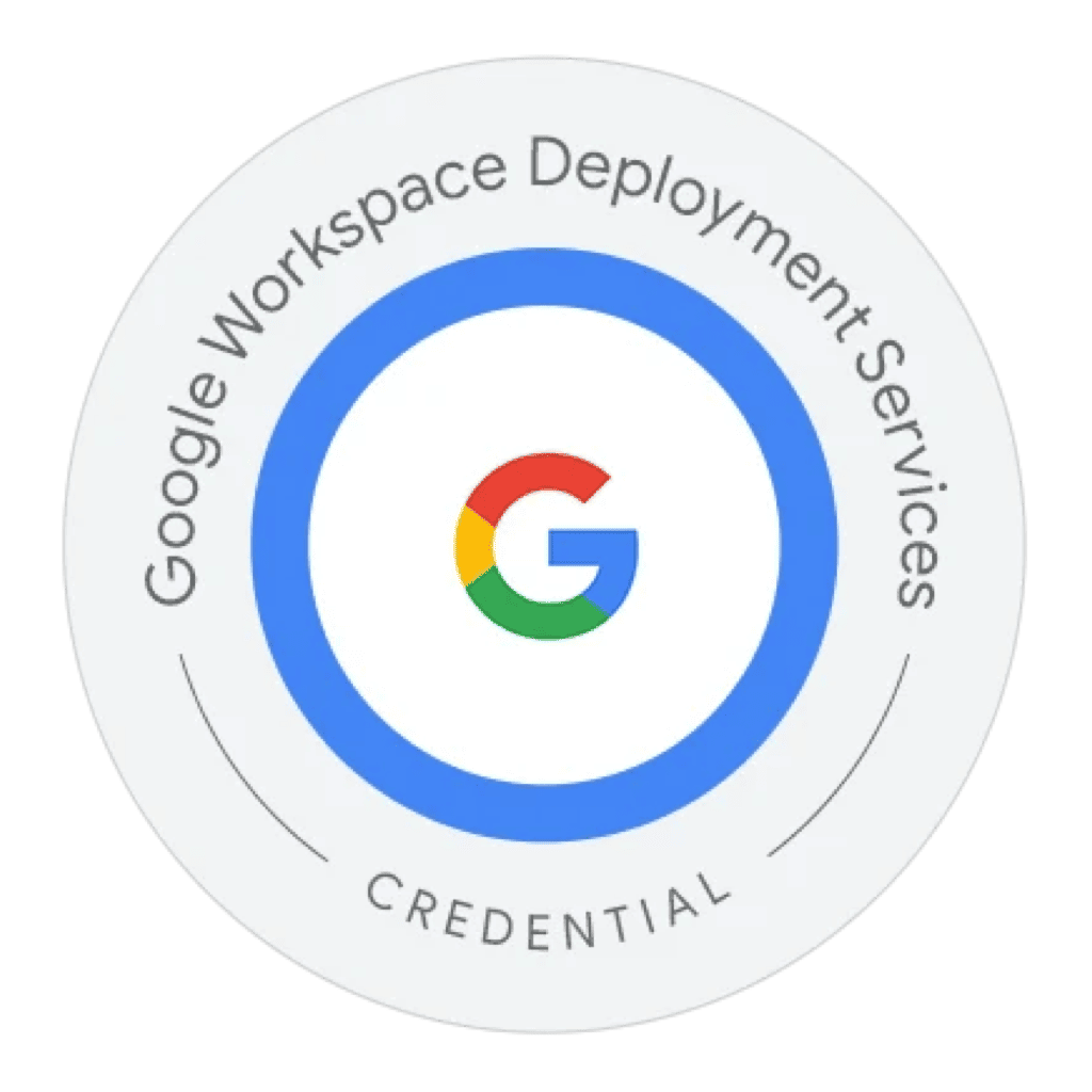 Google Workspace deployment services credential