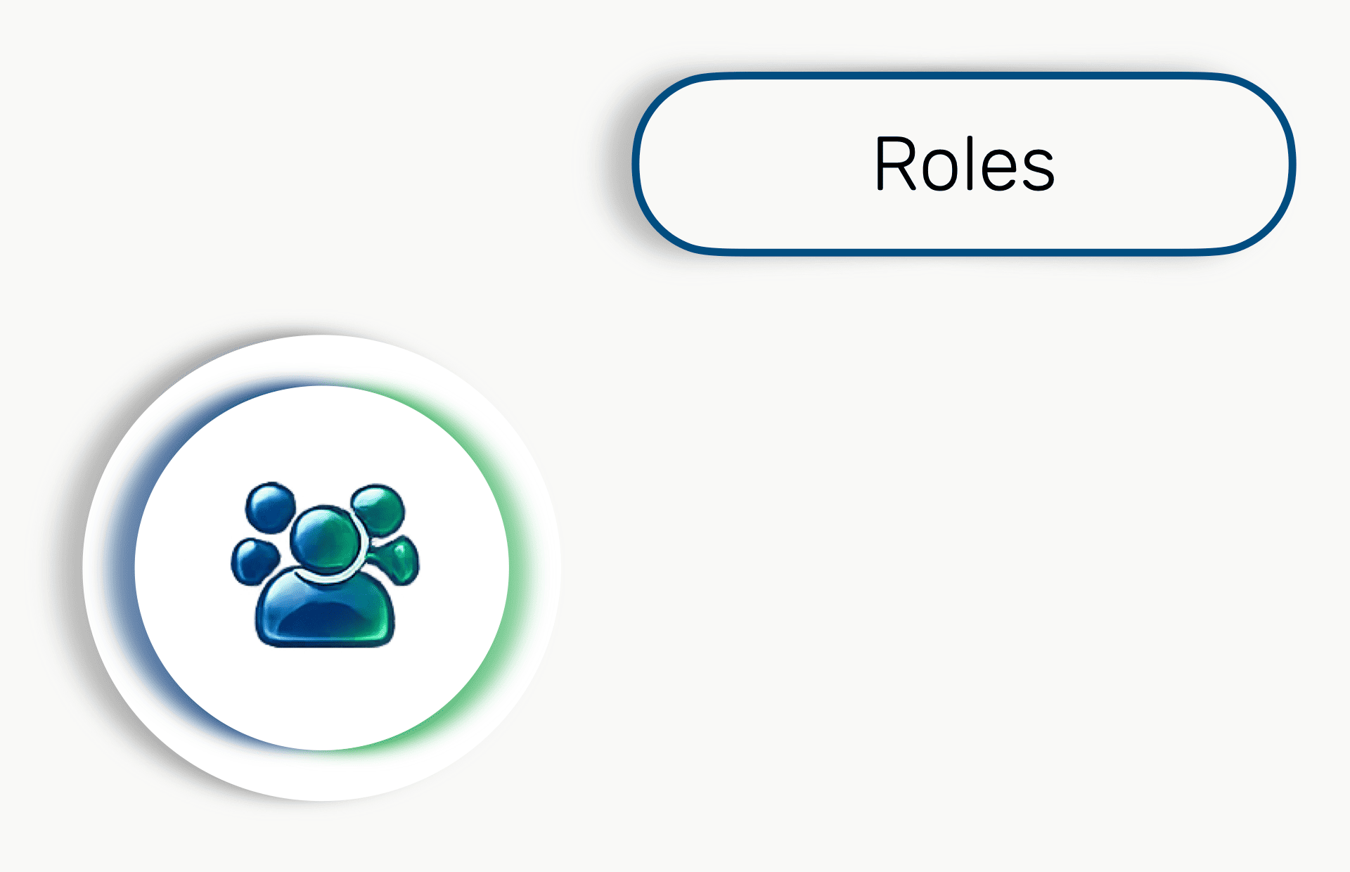 Banner de función de roles