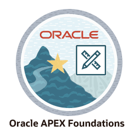 Oracle APEX Foundations Badge