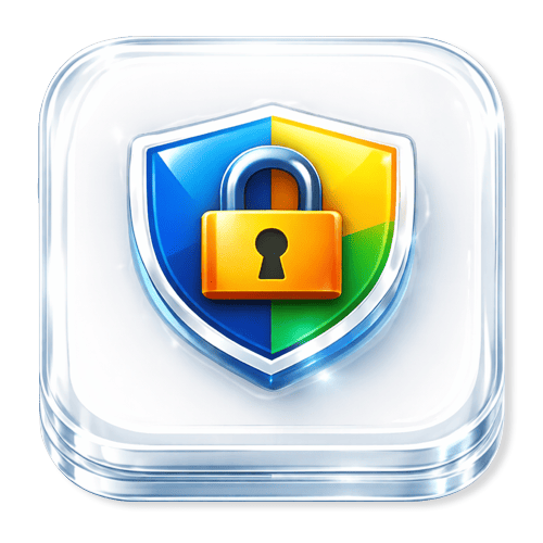 Foto de botón de seguridad informática en VCE Consulting SAS.