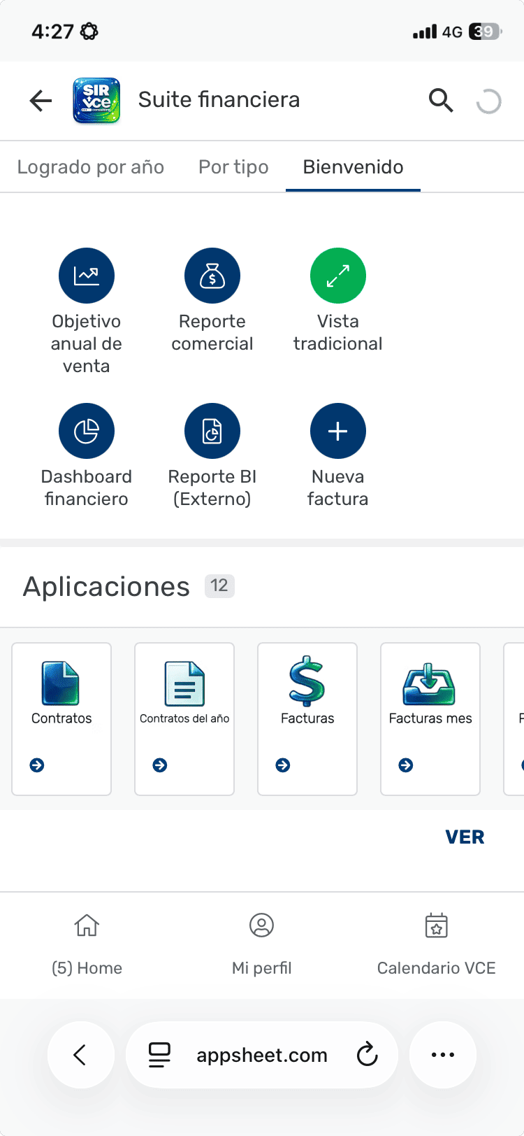 Foto de aplicación de proveedores