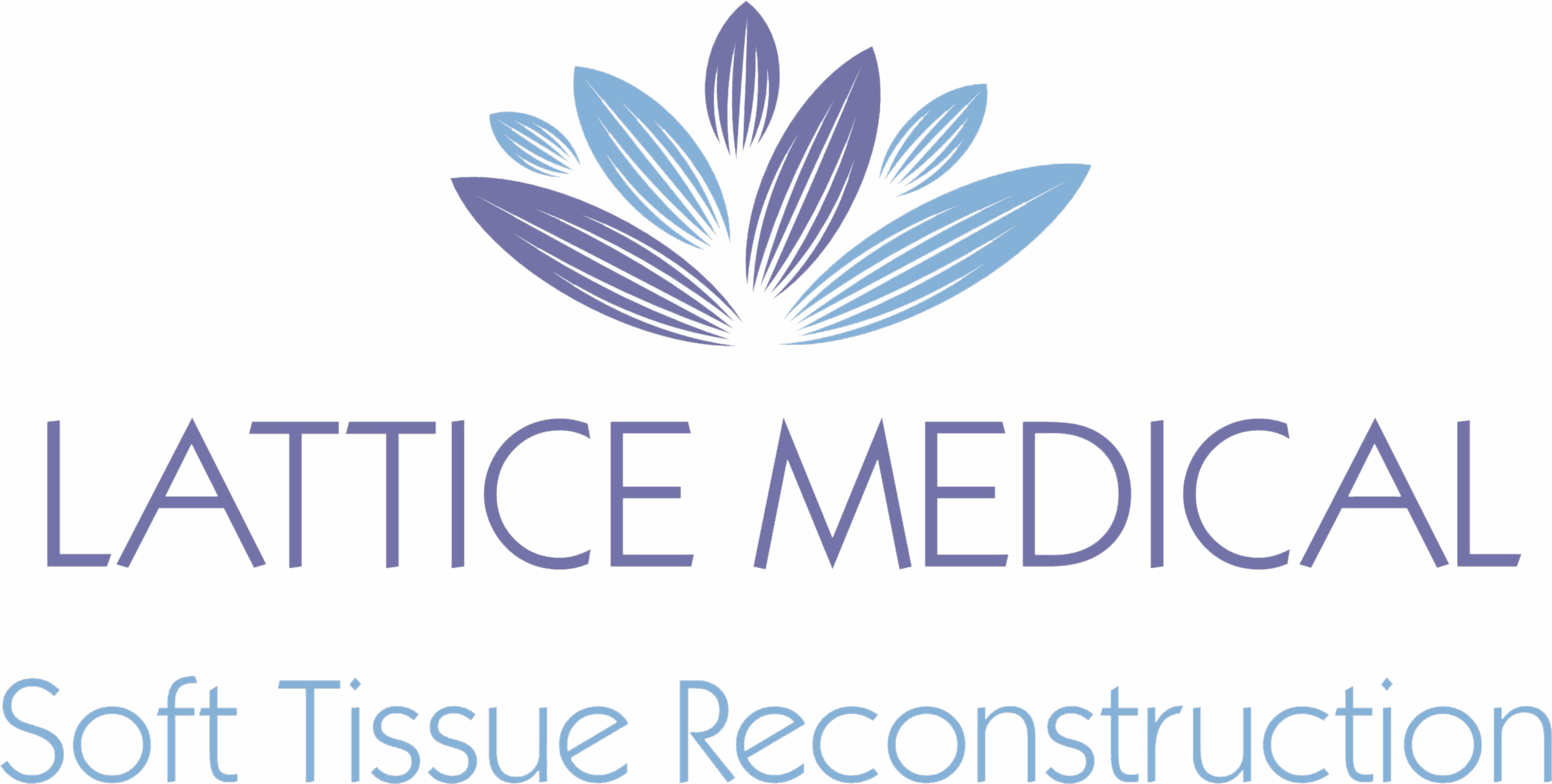 Lattie Medical logo with a stylized flower made of purple and blue petals and the words 'Lattie Medical' in purple text.