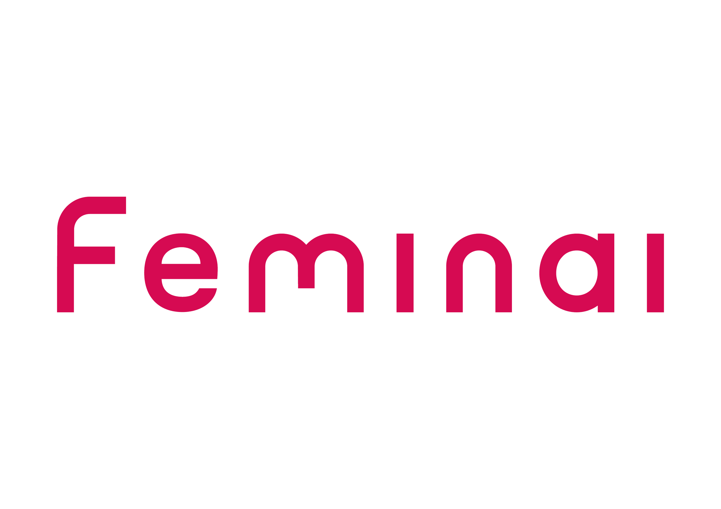 Feminist movement text in black and pink letters on a black background.