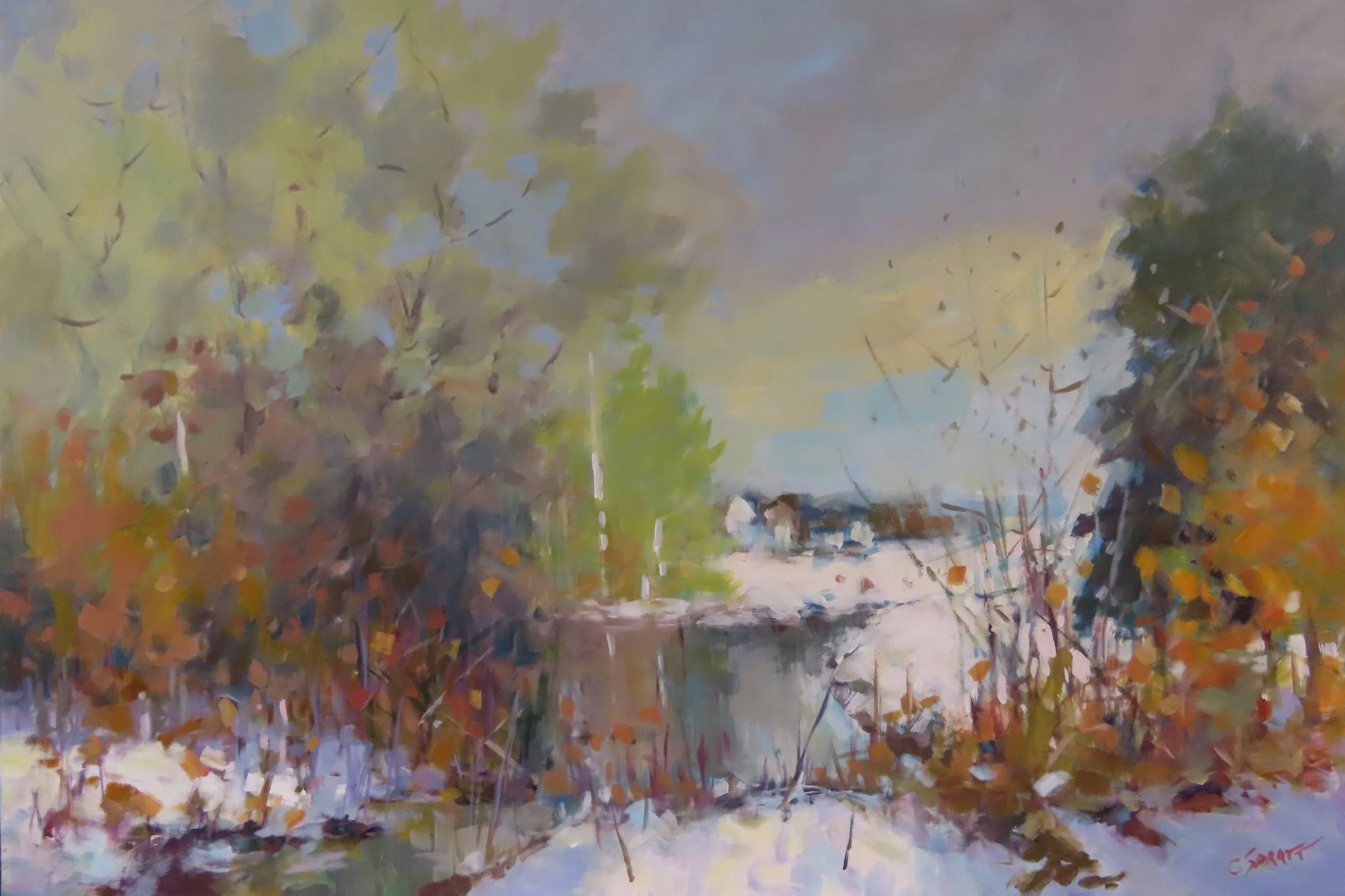 #2261127 Early Signs of Spring 24x36x1.5  $2500