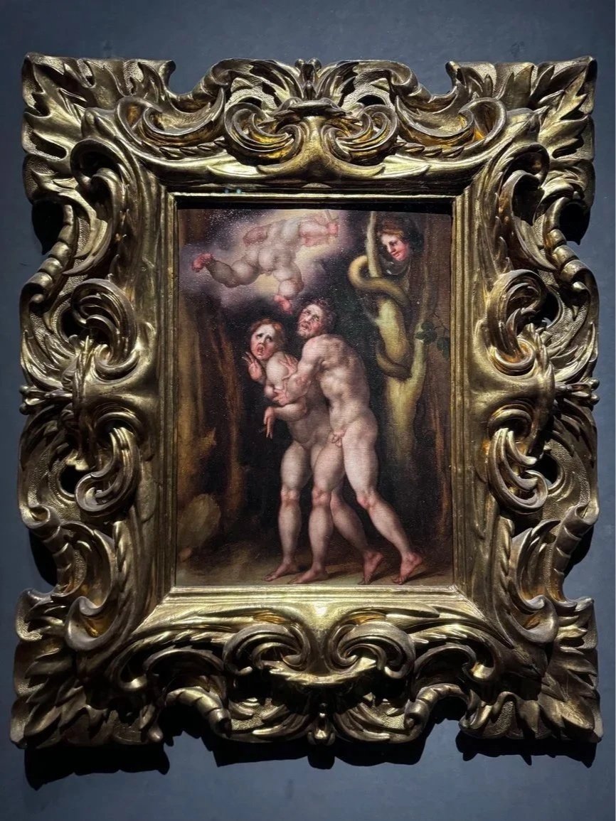 "Adam and Eve Expelled From Paradise" by Jacopo Robusti detto Tintoretto (1519)