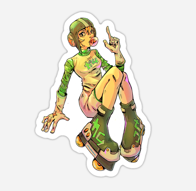 Gum! | Jet Set Radio Sticker