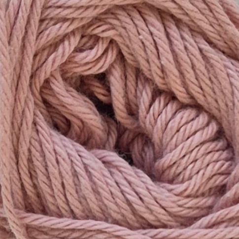 Liesel's Loop 4 ply cotton yarn in Dusty Pink colour